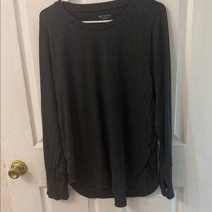 Athleta Women's Charcoal Long Sleeve Tee